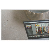 gekamde katoenplant stof (Fat Quarter)