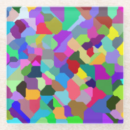 Gekantelde Tegel Glas Onderzetter