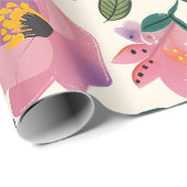 gekantelde tuin cadeaupapier (Rol Hoek)