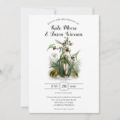  gekantelde tuinfeest kaart (Voorkant)