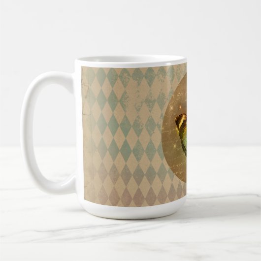  gekantelde vlinder koffiemok (Links)