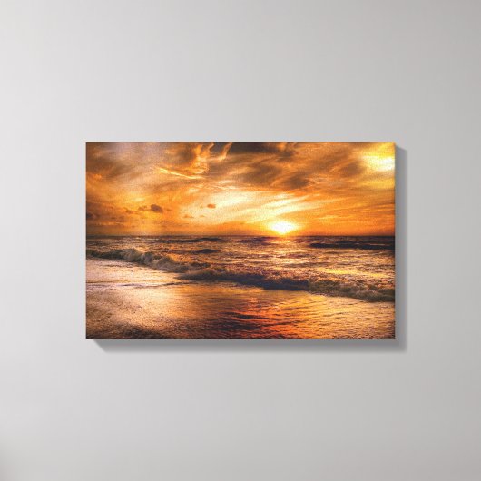 Gekapeld canvas (glanzend) (Voorkant)