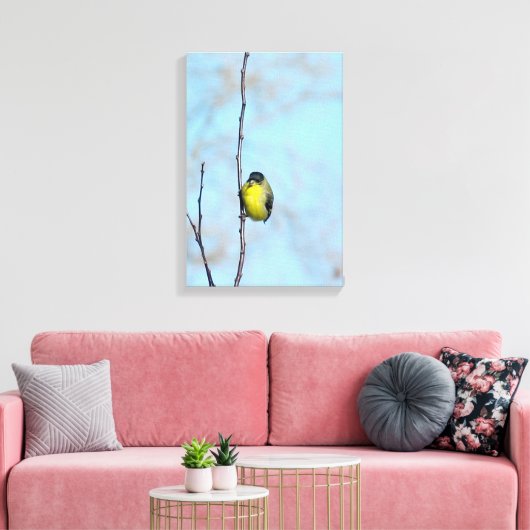 Gekapeld canvas - Vlek (Insitu (Woonkamer))
