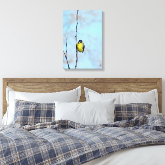 Gekapeld canvas - Vlek (Insitu (Slaapkamer))