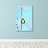 Gekapeld canvas - Vlek Afdruk (Insitu (Houten vloer))