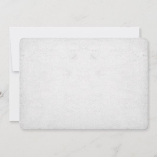 gekerfde boom moderne huwelijksuitnodiging kaart (Achterkant)