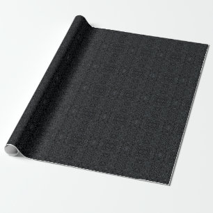 Geketende Abstracte Gespiegelde Beeld Grijs Op Zwa Cadeaupapier