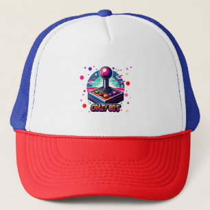 gekke 80's old School stijl Trucker Pet