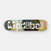 gekke 8 bal skateboard (Horizontaal)