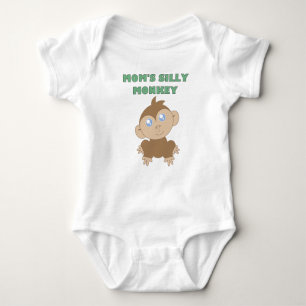 Gekke aap - Baby Jersey Bodysuit