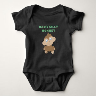 Gekke aap - Baby Jersey Bodysuit