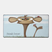 Gekke Aap en Lieveheersbeestjes Bureaumat (Voorkant)