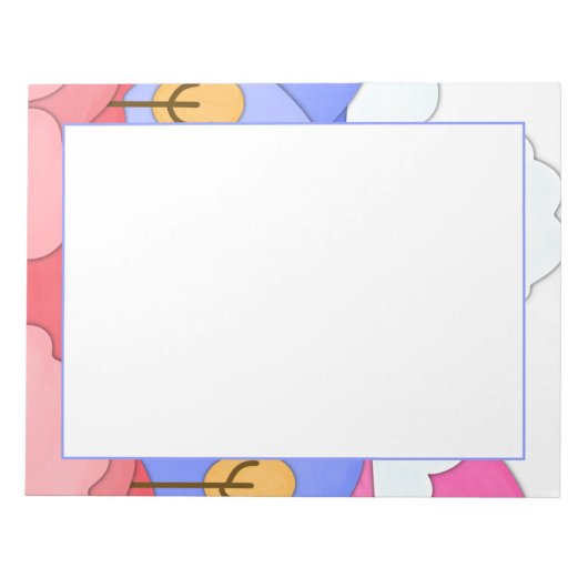 Gekke bergen begrensd notitieblok (Voorkant)