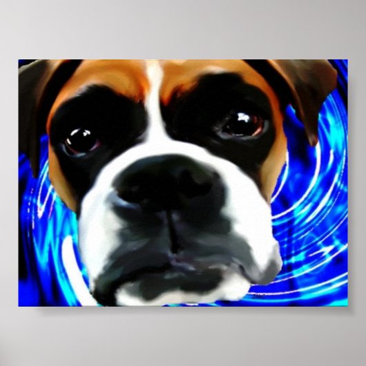 gekke bokser poster (Voorkant)