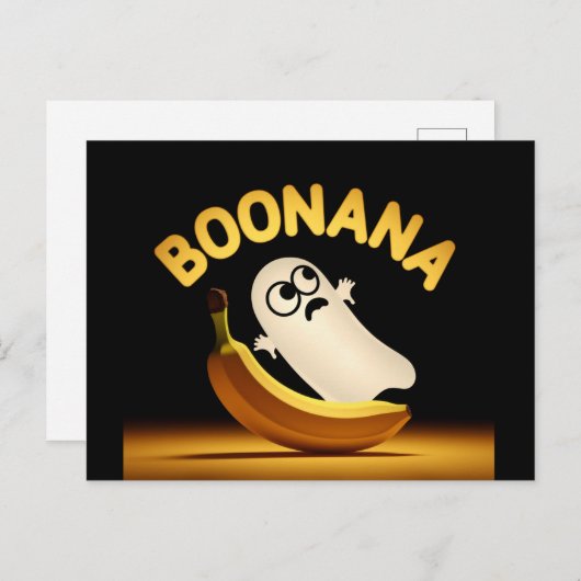Gekke Boonana Briefkaart (Voorkant / Achterkant)
