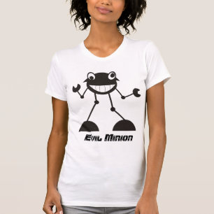 Gekke boze robot - boze minon! t-shirt