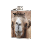 Gekke Camelfoto (Aanpassen) Heupfles (Links)