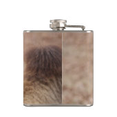 Gekke Camelfoto (Aanpassen) Heupfles (Achterkant)