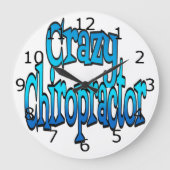 Gekke Chiropractor Grote Klok (Voorkant)