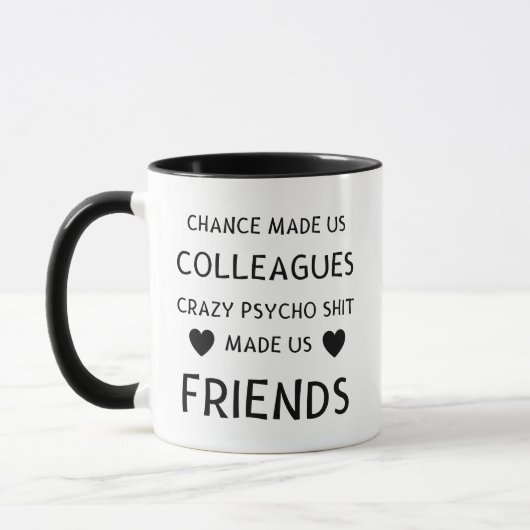 Gekke collega's mok (Links)