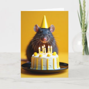 Gekke Dieren Cakekaart Kaart