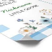 Gekke Gans 1e Verjaardagsfeest Mijlpaal Poster (Hoek)