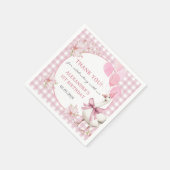 Gekke Gans 1e Verjaardagsfeest Servet (Hoek)