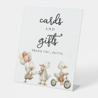 Gekke Gans Kaarten en Gifts Sign gepersonaliseerd