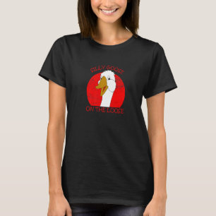 Gekke gans omkopen op de losse premie t-shirt