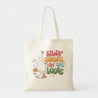 Gekke gans op de losse, Gekke Goose Club trendy Tote Bag