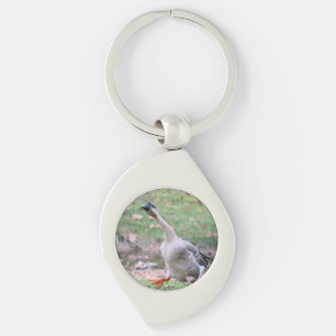 Gekke gans sleutelhanger