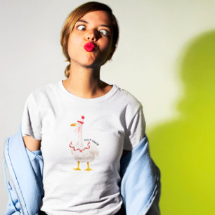 Gekke gans t-shirt