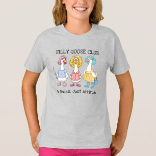 Gekke ganzenclub - geen regels alleen houding t-shirt
