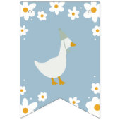 Gekke ganzenfeestbanner vlaggetjes (Eerste vlag)