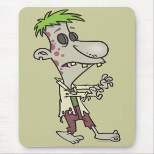gekke goofy zombie cartoon muismat