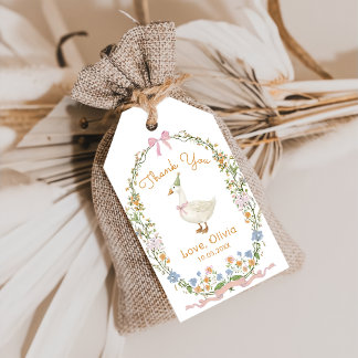 Gekke Goose Baby shower Gift Labels Cadeaulabel