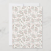 Gekke Goose Eerste Verjaardagsfeest Kaart (Achterkant)