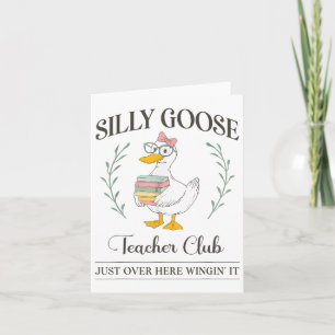 Gekke Goose Teacher Club _1 Kaart