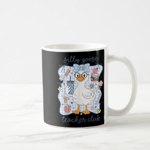 Gekke Goose Teacher Club Terug naar School Funny F Koffiemok
