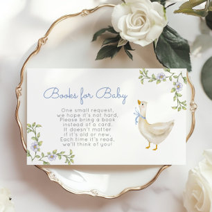 Gekke Goose wildflower Boeken voor baby ticket Informatiekaartje