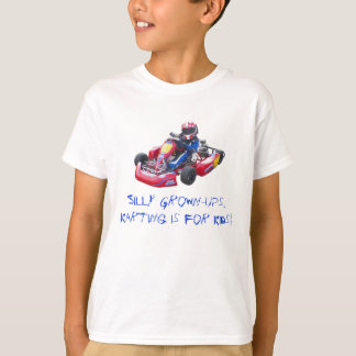Gekke Grown-Ups Kind Kart T-shirt