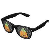 Gekke Halloween Pumpkin Party Sunglass Shades Retro Zonnebril (Gekanteld)