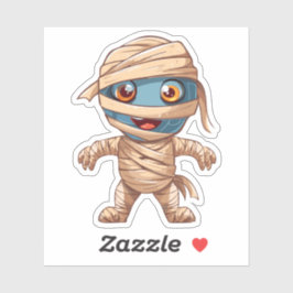 Gekke Halloweenmonster Sticker