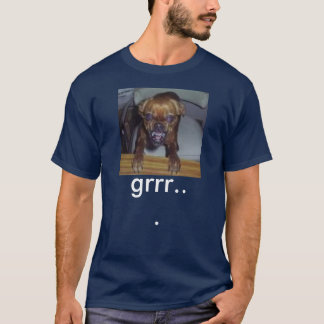 gekke hond, grr... t-shirt