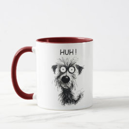 Gekke hond, huh! Grappige combo koffie Mok