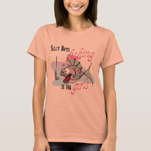 Gekke jongens Vist voor meisjes Vist TShirt