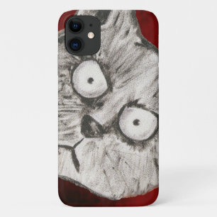 gekke kat iPhone 11 hoesje