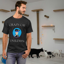 gekke kat heer t-shirt