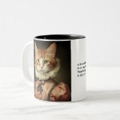 Gekke Kat Koffie Mok (Voorkant links)