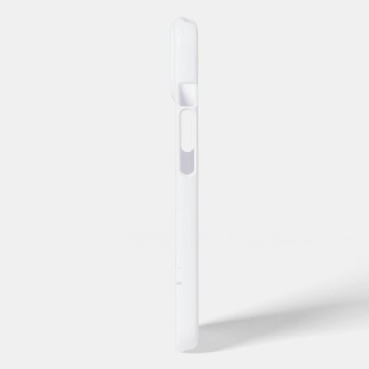 Gekke kat op wit Case-Mate iPhone case (Achterkant / Links)